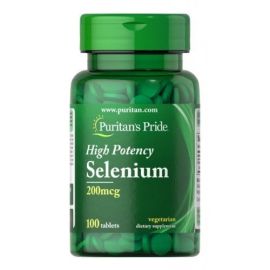 Selenium Puritan's Pride 200mcg - 100 tabletek