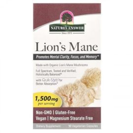 Lion's Mane Nature's Answer 90 wegetariańskich kapsułek