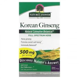 Korean Ginseng Nature's Answer 50 wegetariańskich kapsułek