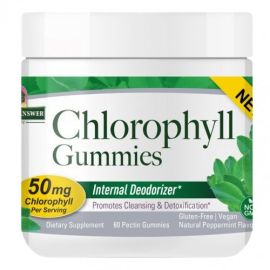 Chlorophyll Gummies Nature's Answer 60 pectin żelków