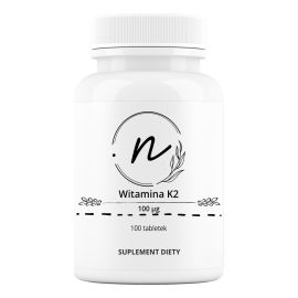 Witamina K2 100 mcg 100 tabletek | NaturePRO