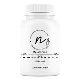 Melatonina 5 mg 180 kapsułek | NaturePRO