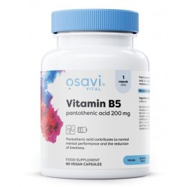 Witamina B5 Kwas Pantotenowy Osavi - 90 vegan kapsułek