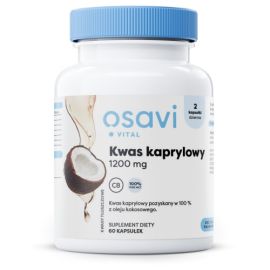 Kwas Kaprylowy Osavi 1200mg - 60 softgels