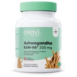 Ashwagandha KSM-66 (Nature) Osavi - 60 vegan kapsułek