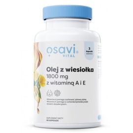 Olej z Wiesiołka z Witaminą A i E Osavi 1800mg - 90 softgels