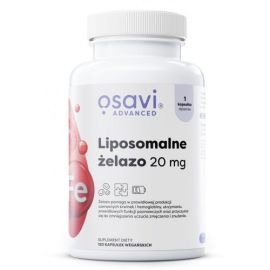 Liposomalne Żelazo Osavi 20mg - 120 vegan kapsułek