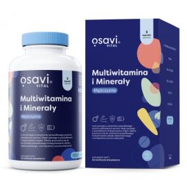 Multiwitamina i Minerały Mężczyzna Osavi 180 vegan kapsułek