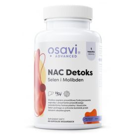 NAC Detoks Osavi Selen i Molibden - 60 vegan kapsułek