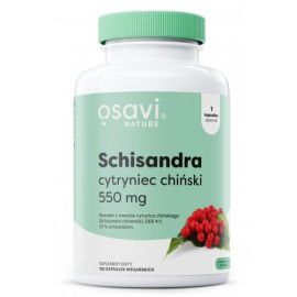 Schisandra Cytryniec Chiński Osavi 550 mg - 120 vegan kapsułek