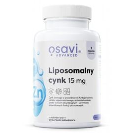 Liposomalny Cynk Osavi 15mg - 120 vegan kapsułek