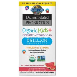 Dr. Formulated Probiotics Kids+ Garden of Life 30 chewables Strawberry Banana