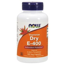 Vitamin E-400 Dry NOW Foods 100 wegetariańskich kapsułek