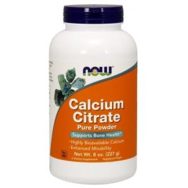 Calcium Citrate Pure Powder NOW Foods 227 grams