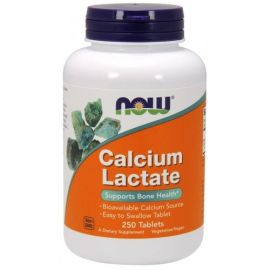 Calcium Lactate NOW Foods 250 tabletek