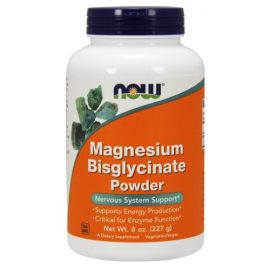 Magnesium Bisglycinate Powder NOW Foods 227 grams