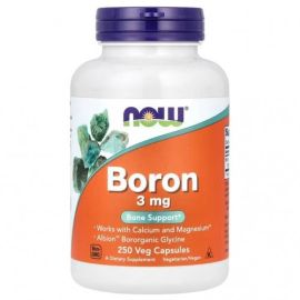 Boron NOW Foods 3mg - 250 kapsułek