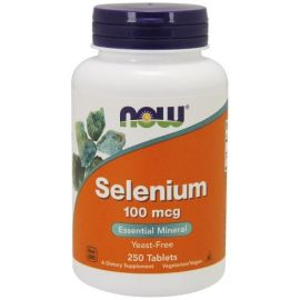Selenium NOW Foods 100mcg - 250 tabletek