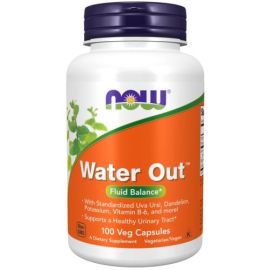 Water Out NOW Foods 100 wegetariańskich kapsułek
