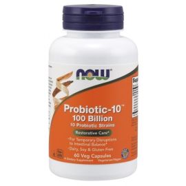 Probiotic-10 NOW Foods 100 Billion - 60 wegetariańskich kapsułek