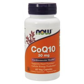 CoQ10 NOW Foods 30mg - 60 wegetariańskich kapsułek