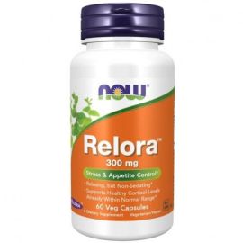Relora NOW Foods 60 wegetariańskich kapsułek