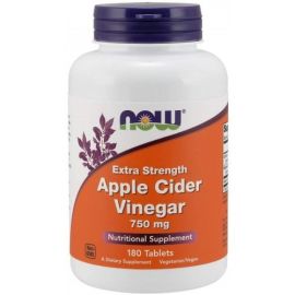 Apple Cider Vinegar NOW Foods 750mg Extra Strength - 180 tabletek