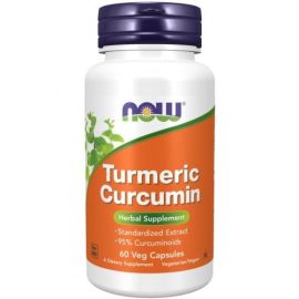 Turmeric Curcumin NOW Foods 60 wegetariańskich kapsułek