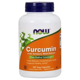 Turmeric Curcumin NOW Foods 120 wegetariańskich kapsułek