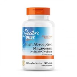 High Absorption Magnesium Doctor's Best 200mg - 240 tabletek