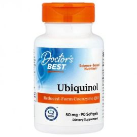 Ubiquinol with Kaneka Doctor's Best 50mg - 90 softgels