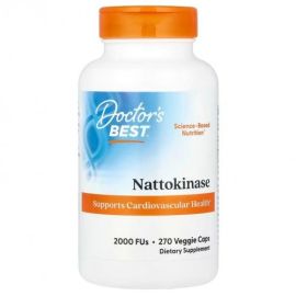 Nattokinase Doctor's Best 2000 FUs - 270 wegetariańskich kapsułek