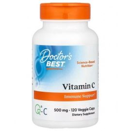 Vitamin C Doctor's Best 120 wegetariańskich kapsułek