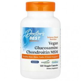 Vegan Glucosamine & Chondroitin & MSM Doctor's Best 120 wegetariańskich kapsułek