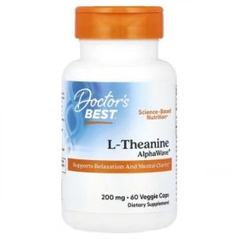 L-Theanine AlphaWave Doctor's Best 60 wegetariańskich kapsułek