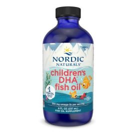 Children's DHA Nordic Naturals 530mg Omega-3 Strawberry - 237 ml.