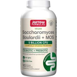 Saccharomyces Boulardii + MOS Jarrow Formulas 90 wegetariańskich kapsułek