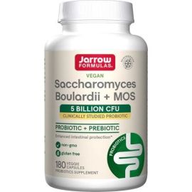 Saccharomyces Boulardii + MOS Jarrow Formulas 180 wegetariańskich kapsułek