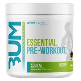 CBUM Essential Pre-Workout Raw Nutrition 393 - 441 grams Sour Watermelon